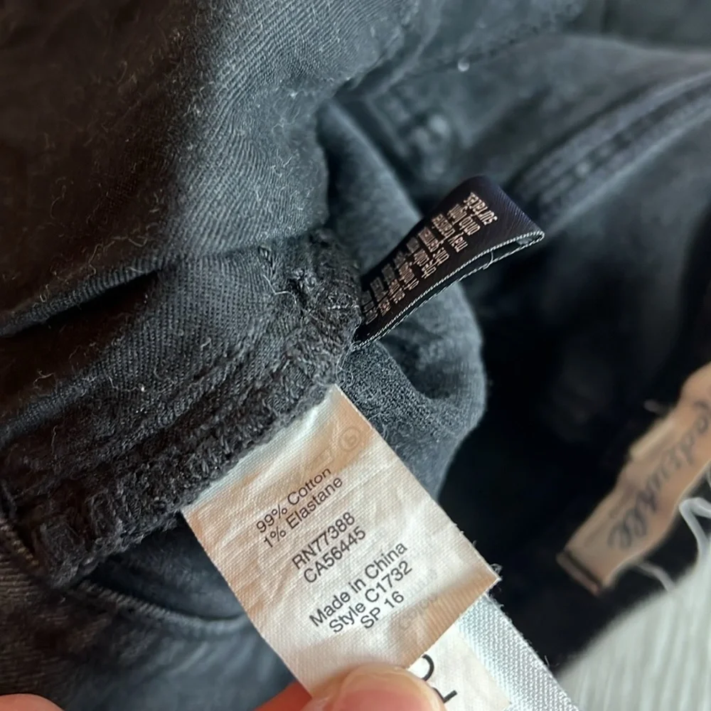 Madewell high rise